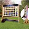 Electro Retro Personalized Family Giant Connect Four Game -Best Toy Shop Giant Connect Four Game 39916.1610487694