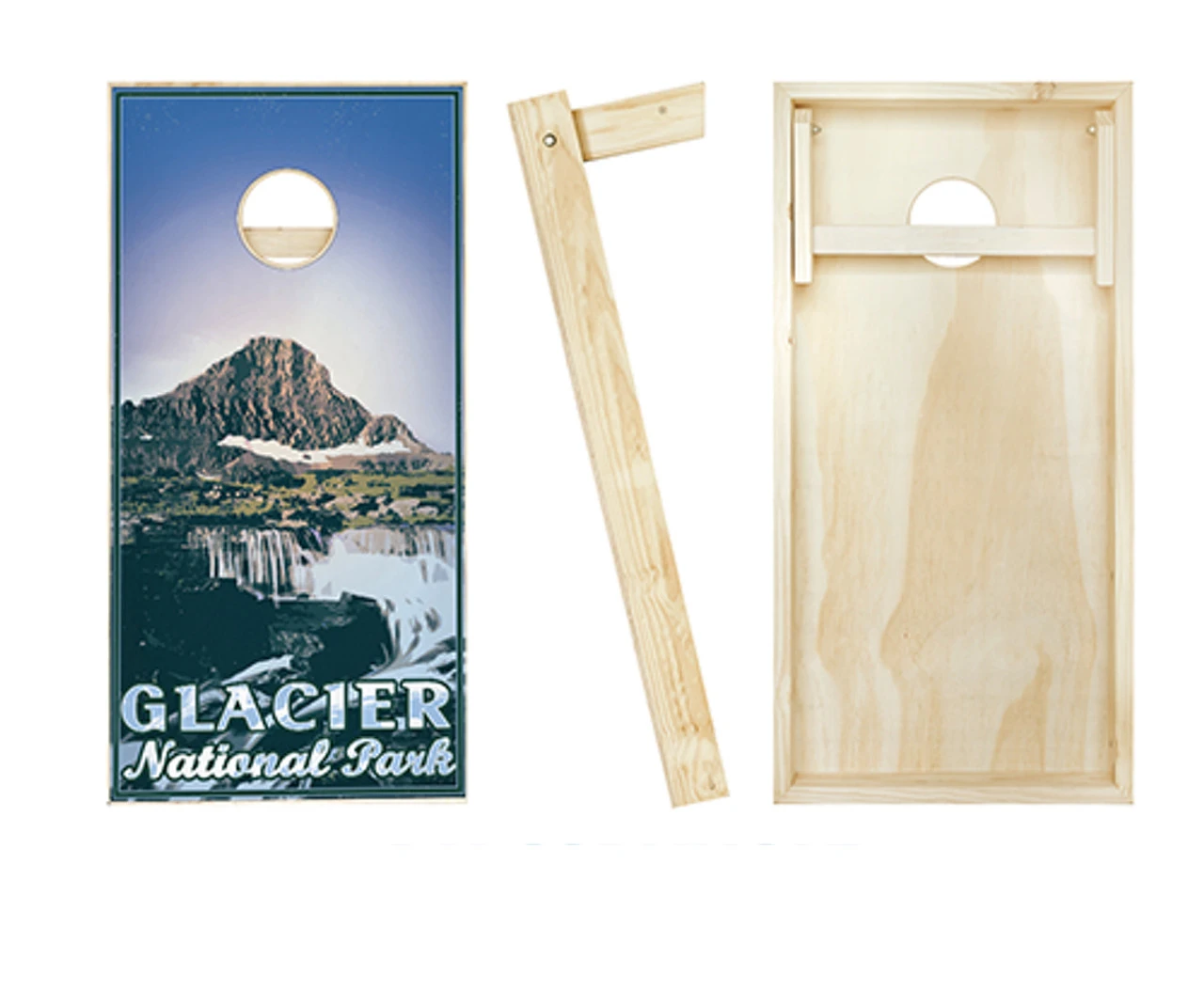 Glacier National Park Cornhole Set With Bags 4 Glacier National Park Cornhole Set With Bags - Image 2