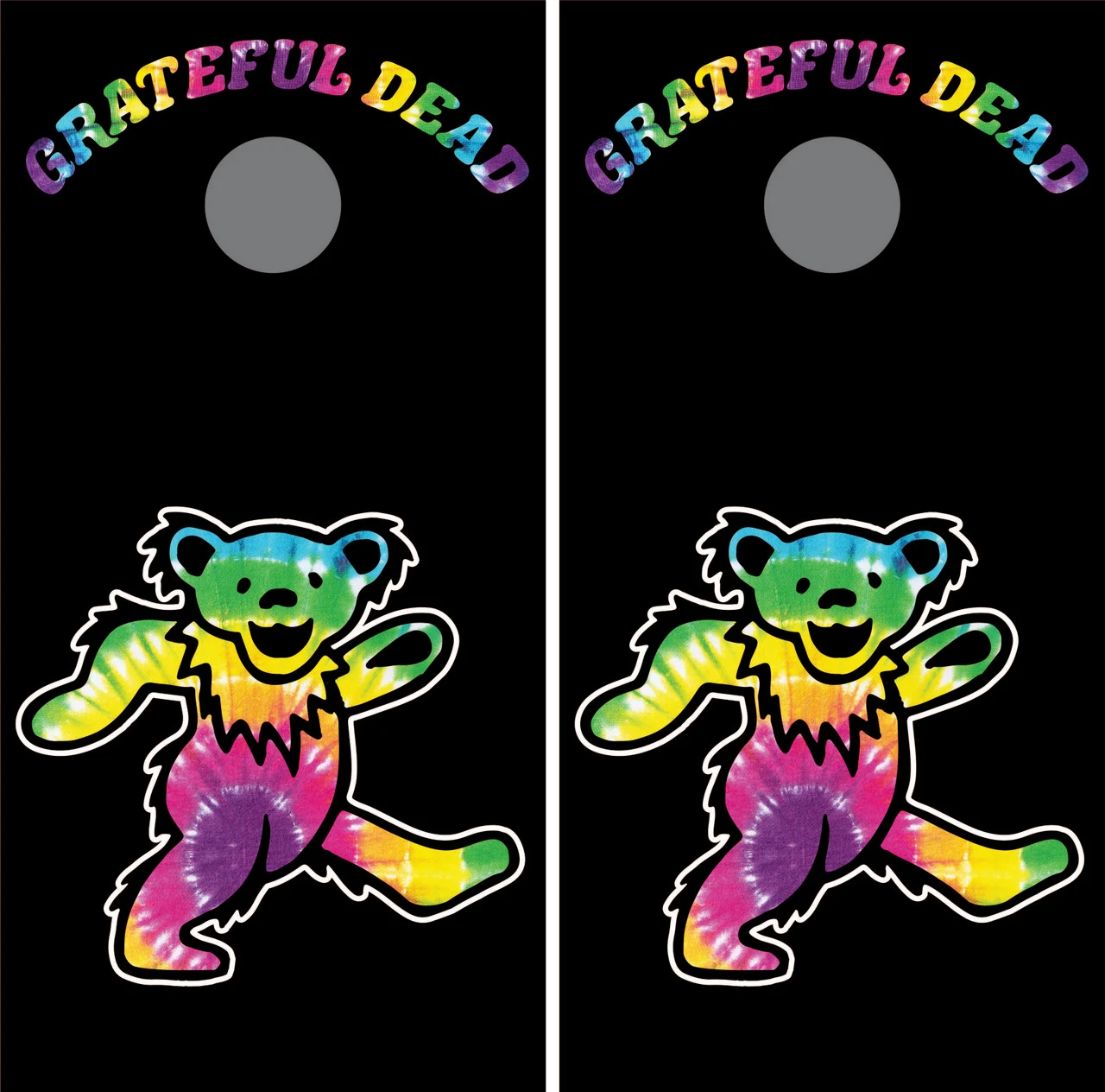 Grateful Dead Version 6 Cornhole Set With Bags 4 Grateful Dead Version 6 Cornhole Set With Bags - Image 2