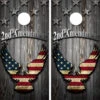 2nd Amendment Version 2 Cornhole Wraps - Set Of 2 -Best Toy Shop Gun Rights 2nd Amendment 3 08570.1602532794