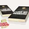 I Love My Spouse Cornhole Set With Bags 2 I Love My Spouse Cornhole Set With Bags -Best Toy Shop I Love My Spouse Cornhole Set 16464.1695843144