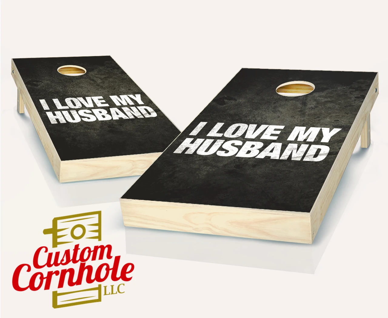 I Love My Spouse Cornhole Set With Bags 3 I Love My Spouse Cornhole Set With Bags