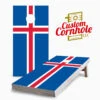 Icelandic Flag Cornhole Set With Bags 1 Icelandic Flag Cornhole Set With Bags -Best Toy Shop Icelandic Flag Cornhole Game 86789.1611523428