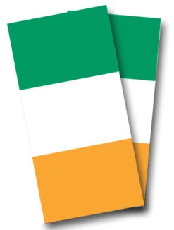 Irish Flag Cornhole Wraps - Set Of 2