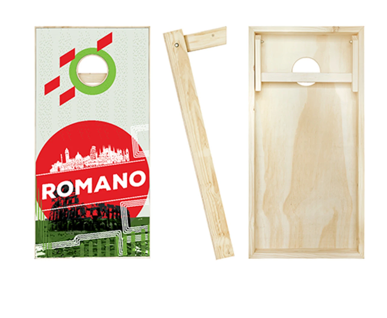 Italian Surname Cornhole Set With Bags 4 Italian Surname Cornhole Set With Bags - Image 2