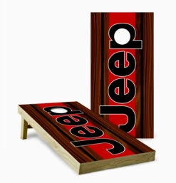 Jeep Version 5 Cornhole Set With Bags