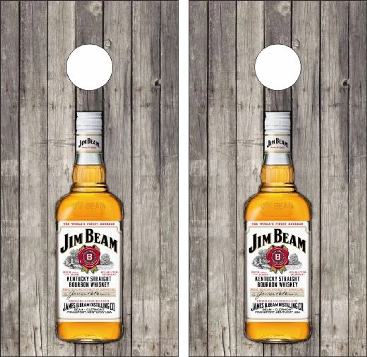 Jim Beam Version 2 Cornhole Wraps - Set Of 2 3 Jim Beam Version 2 Cornhole Wraps - Set Of 2