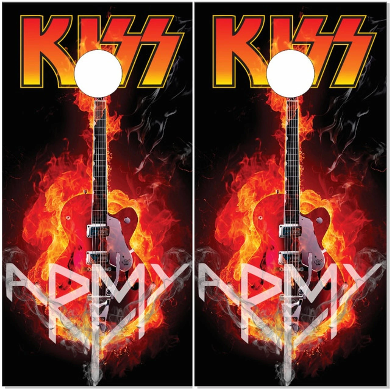 Kiss Cornhole Set With Bags 4 Kiss Cornhole Set With Bags - Image 2