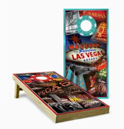Las Vegas Cornhole Set With Bags