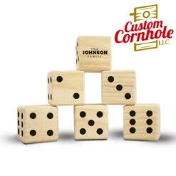 Classic Retro Family Name Lawn Dice Game -Best Toy Shop Lawn Dice Game 44519.1610482371