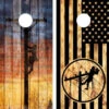 Electrical Lineman Version 2 Cornhole Wraps - Set Of 2