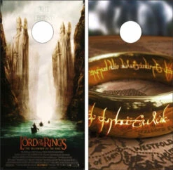 The Lord Of The Rings Version 3 Cornhole Wraps - Set Of 2