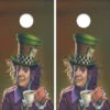 Mad Hatter Cornhole Wraps - Set Of 2 -Best Toy Shop Mad Hatter Def 40732.1706035730