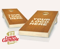 Custom Stained Cornhole Set With Bags 25 Custom Stained Cornhole Set With Bags -Best Toy Shop Maple Standard View 26982.1508893721