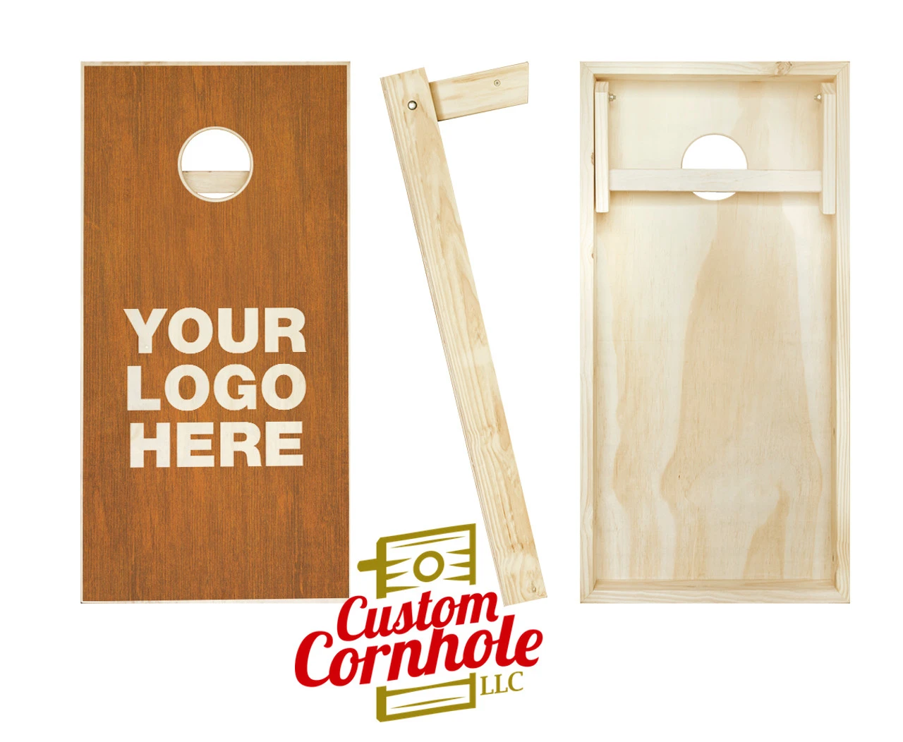 Custom Stained Cornhole Set With Bags 11 Custom Stained Cornhole Set With Bags - Image 9