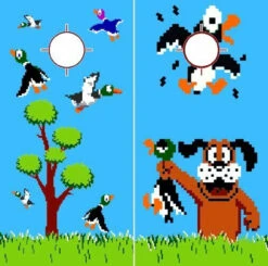 Nintendo Duck Hunt Cornhole Set With Bags -Best Toy Shop Mario Duck Hunt Nintendo 49942.1504822003.1280.1280 99529.1621356558
