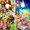 Mario Party Cornhole Wraps - Set Of 2 -Best Toy Shop Mario Party Friends 04783.1663015044