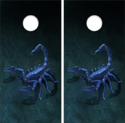 Metal Scorpion Cornhole Wraps - Set Of 2