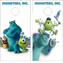 Monsters, Inc. Cornhole Wraps - Set Of 2