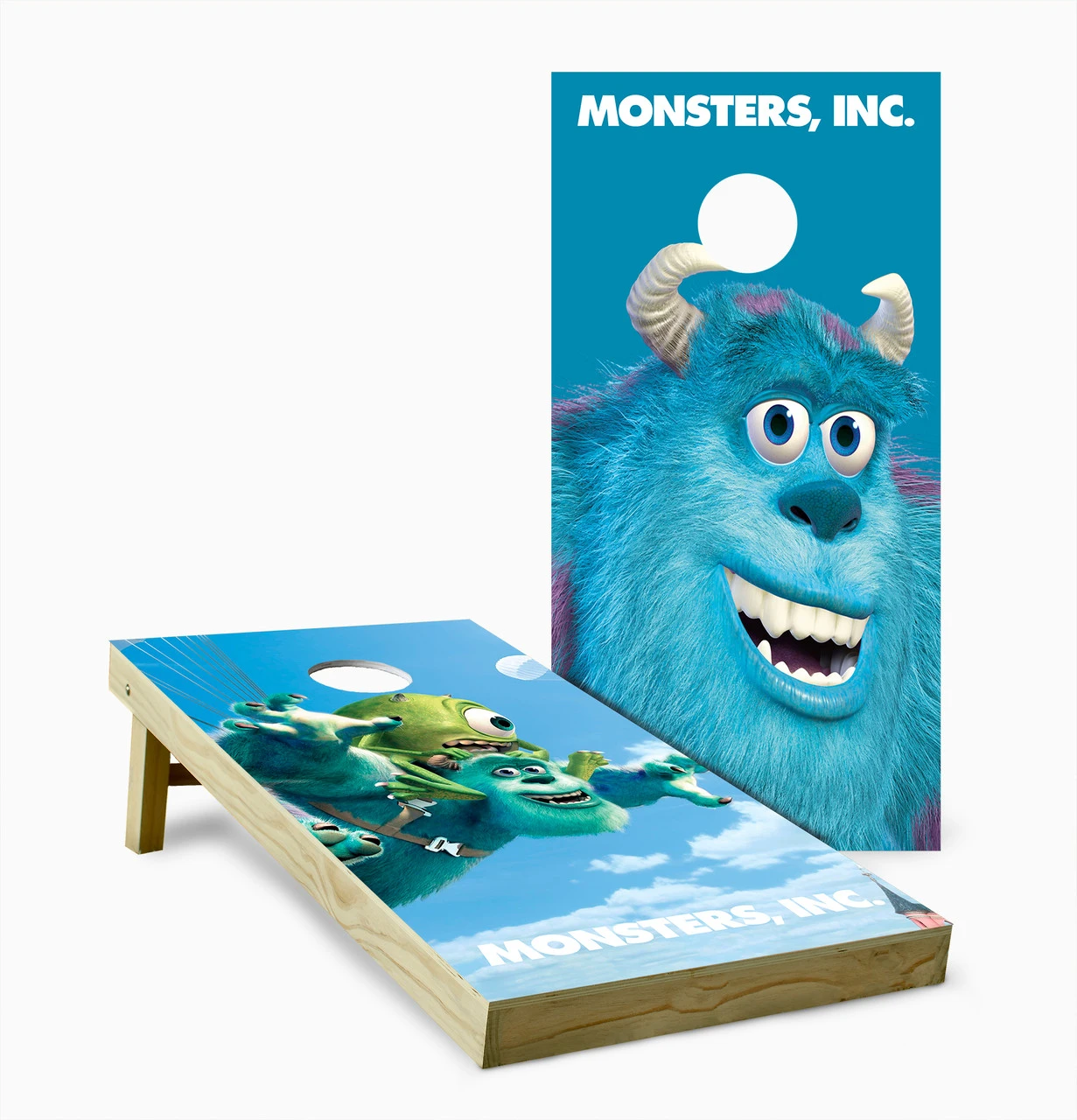 Monsters, Inc. Version 2 Cornhole Set With Bags 3 Monsters, Inc. Version 2 Cornhole Set With Bags
