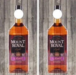 Mount Royal Light Cornhole Wraps - Set Of 2