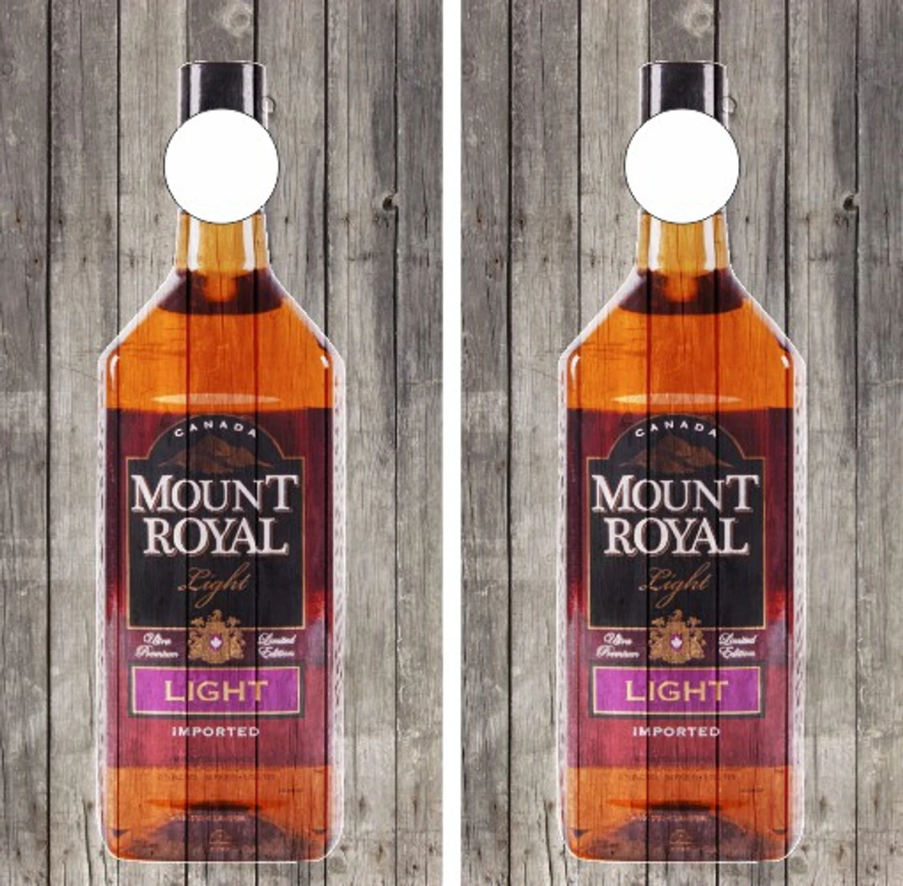 Mount Royal Light Cornhole Wraps - Set Of 2 3 Mount Royal Light Cornhole Wraps - Set Of 2