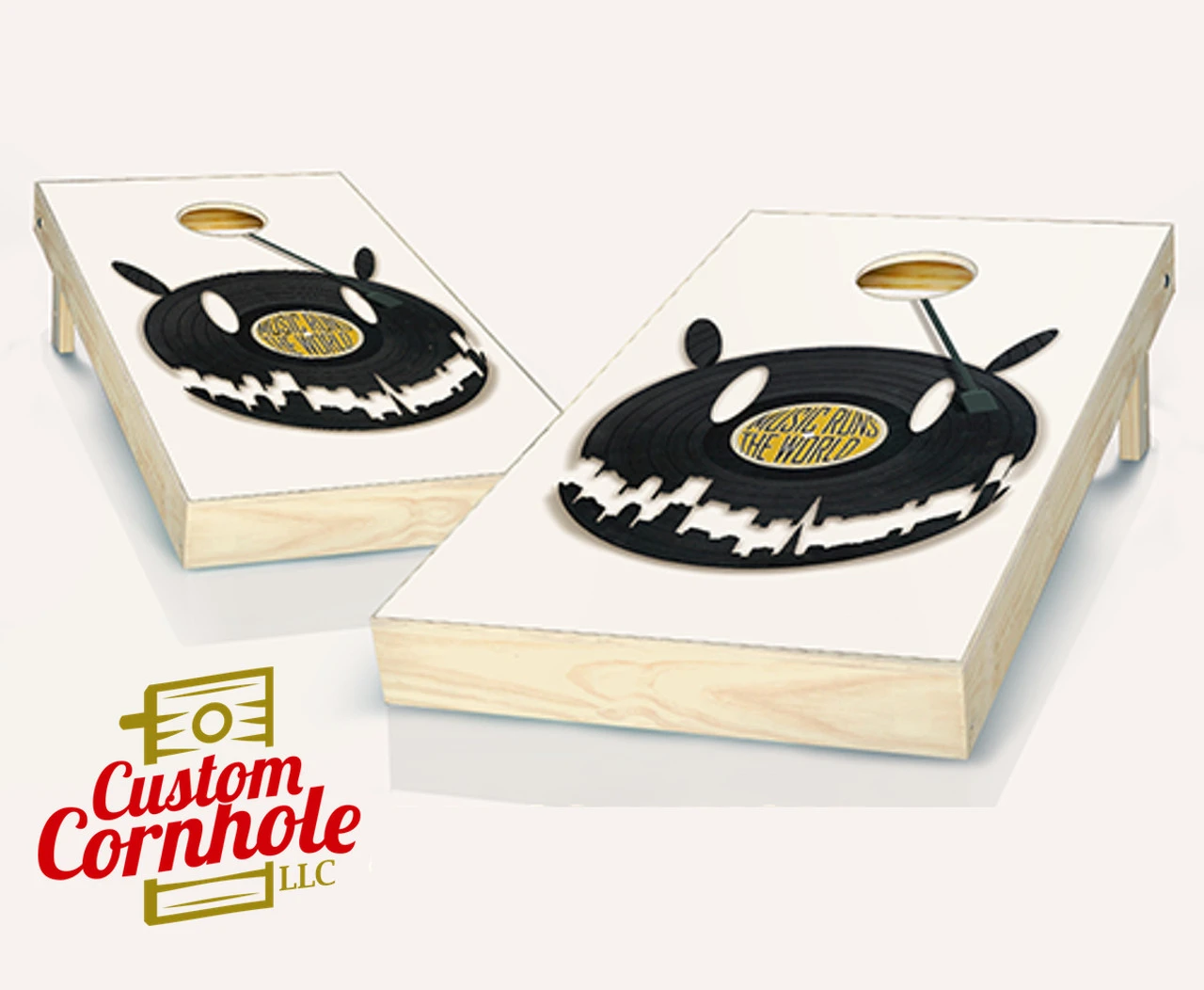 Music World Cornhole Set With Bags 3 Music World Cornhole Set With Bags