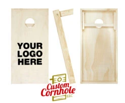 Custom Stained Cornhole Set With Bags 33 Custom Stained Cornhole Set With Bags -Best Toy Shop Natural Top View 35041.1508893723