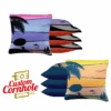 Orange Purple Dolphin Beach Tournament Cornhole Bags - Set Of 8 -Best Toy Shop Orange Purple Dolphin Beach 30463.1708653036