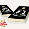 Black POW MIA Cornhole Set With Bags -Best Toy Shop POW MIA 49635.1611620240