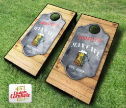 Personalized Man Cave Cornhole Set With Bags -Best Toy Shop P Man Cave Set 80733.1444780122