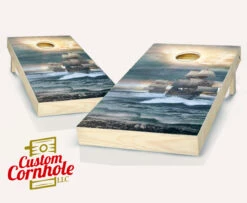 Pirate Ship Cornhole Set With Bags