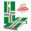 Portland City Flag Cornhole Set With Bags -Best Toy Shop Portland City Flag Cornhole Game 39456.1611526544