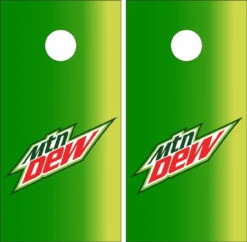Mountain Dew Version 2 Cornhole Wraps - Set Of 2