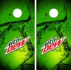 Mountain Dew Version 3 Cornhole Wraps - Set Of 2