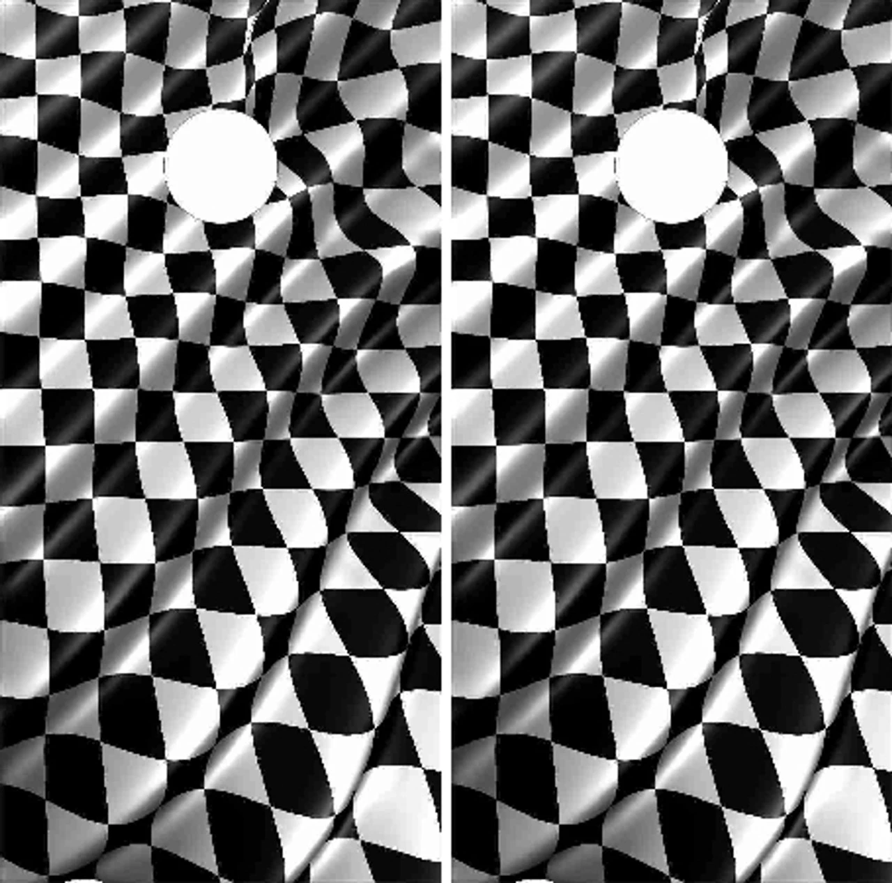 Checkered Racing Flag Cornhole Wraps - Set Of 2 3 Checkered Racing Flag Cornhole Wraps - Set Of 2