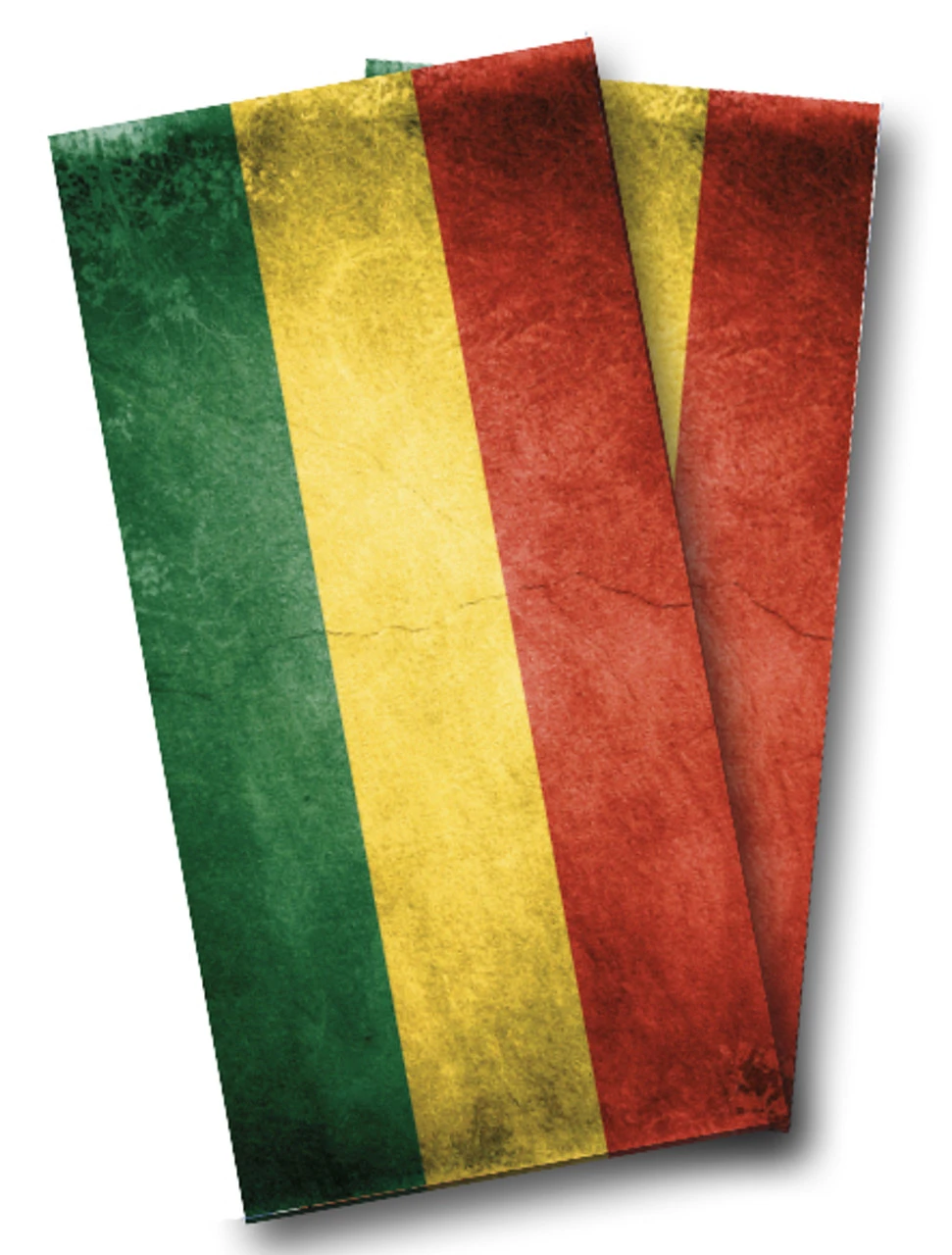 Rasta Flag Cornhole Wraps - Set Of 2 3 Rasta Flag Cornhole Wraps - Set Of 2