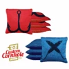 Red Blue Hooks Tournament Cornhole Bags - Set Of 8 2 Red Blue Hooks Tournament Cornhole Bags - Set Of 8 -Best Toy Shop Red Blue Hooks 43620.1708224606