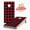 Red Buffalo Plaid Cornhole Set With Bags 1 Red Buffalo Plaid Cornhole Set With Bags -Best Toy Shop Red Buffalo Plaid Cornhole Game 74210.1706387569