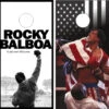 Rocky Balboa Cornhole Wraps - Set Of 2
