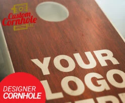 Custom Stained Cornhole Set With Bags 23 Custom Stained Cornhole Set With Bags -Best Toy Shop Rosewood Up Close View 25599.1508893721