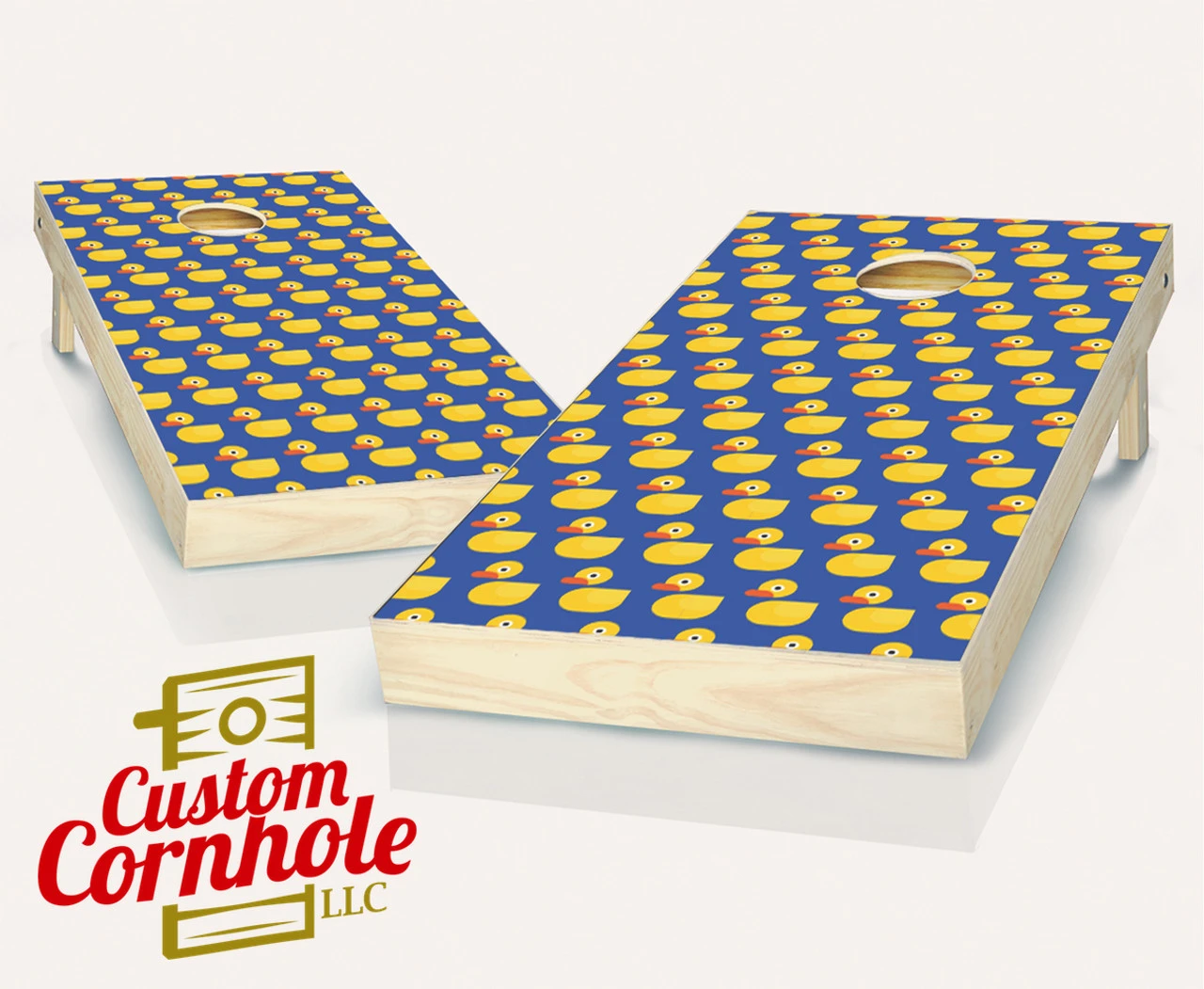 Rubber Duck Cornhole Set With Bags 3 Rubber Duck Cornhole Set With Bags