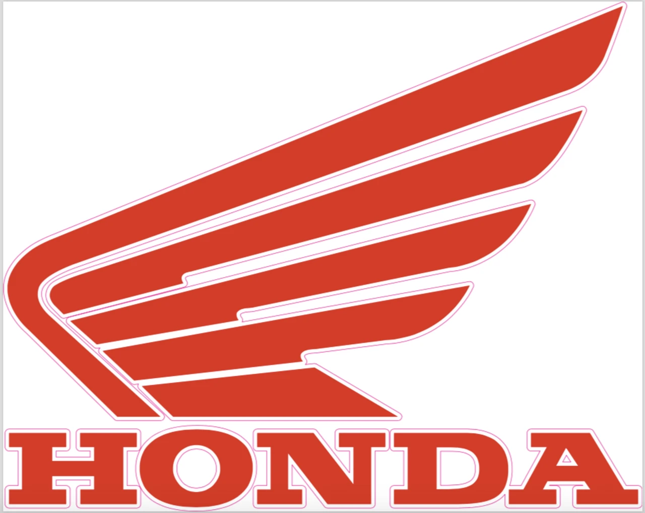 Honda Cornhole Decal 3 Honda Cornhole Decal