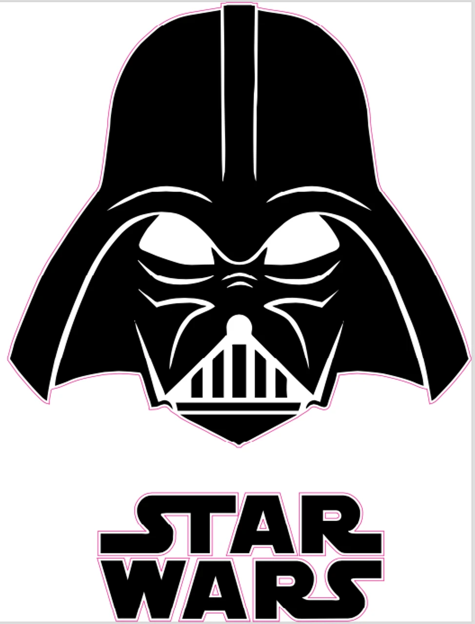 Star Wars Version 2 Cornhole Decal