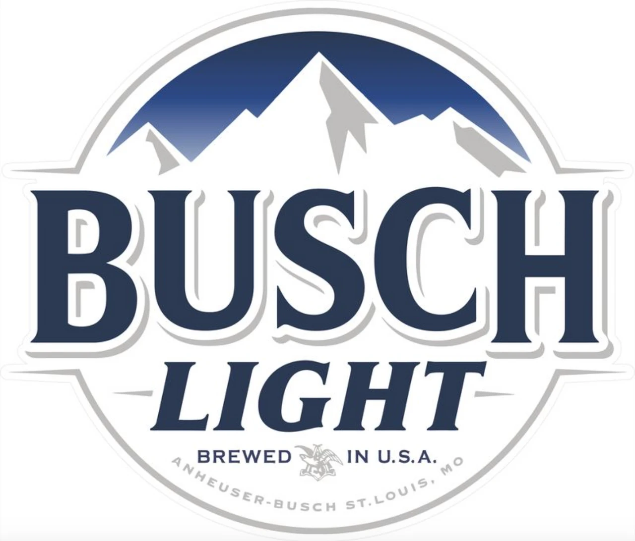 Busch Light Cornhole Decal 3 Busch Light Cornhole Decal