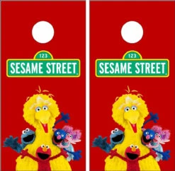 Sesame Street Cornhole Set With Bags -Best Toy Shop Sesame Street 91166.1685320010