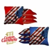 Sideway Flag Tournament Cornhole Bags - Set Of 8 -Best Toy Shop Sideway Flag 69626.1708292169