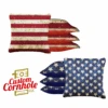 Stars Stripes Tournament Cornhole Bags - Set Of 8