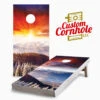 Sunset Winter Mountains Cornhole Set With Bags -Best Toy Shop Sunset Winter Mountains Cornhole Game 78056.1611539281