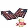 Tailgate Country Rustic American Flag Cornhole Set With Bags -Best Toy Shop Tailgate AirForceLightning productimg copy 39142.1711335810